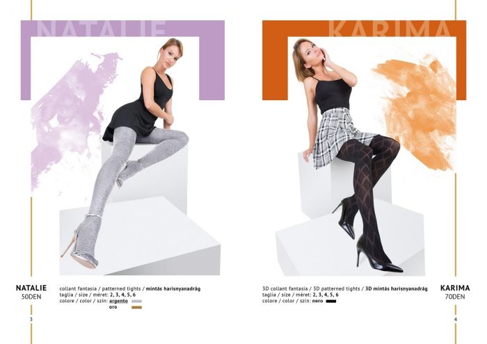 Linea Oro Linea-oro-catalog-fw2018-3  Catalog FW2018 | Pantyhose Library