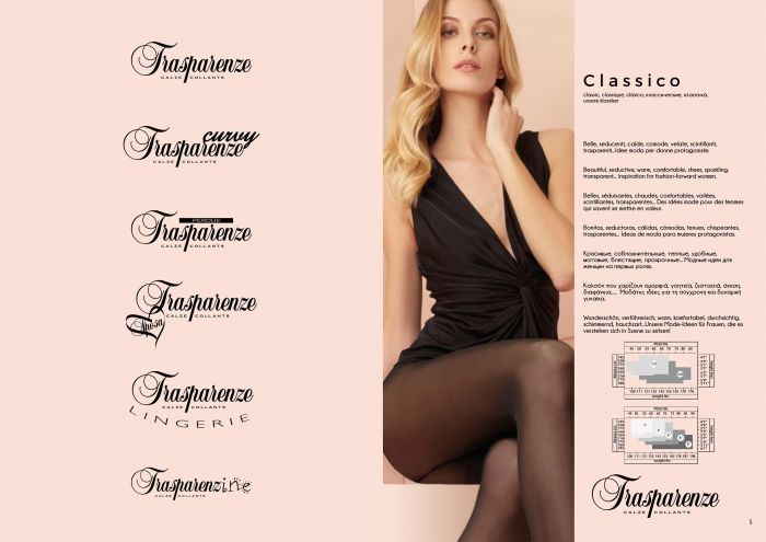 Trasparenze Trasparenze-classic Catalogue Rev 2020-3  Classic Catalogue Rev 2020 | Pantyhose Library