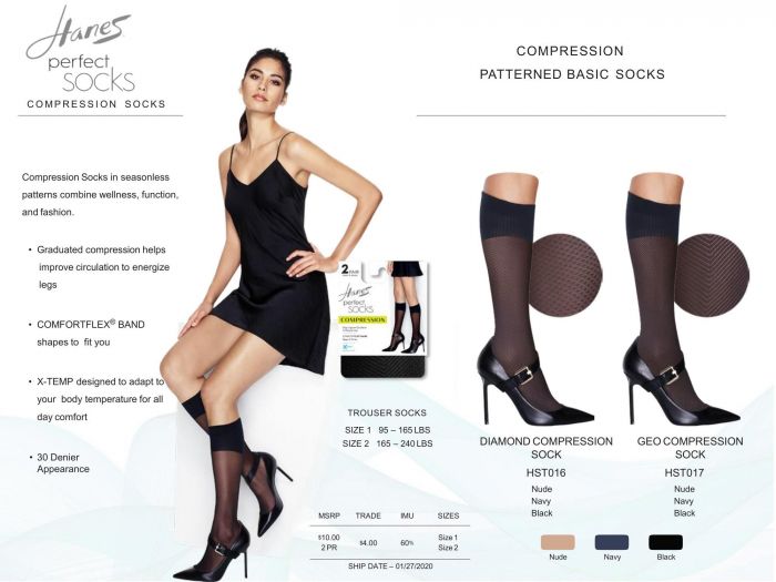 Hanes Hanes-ecatalog Legwear Spring 2020-16  Ecatalog Legwear Spring 2020 | Pantyhose Library