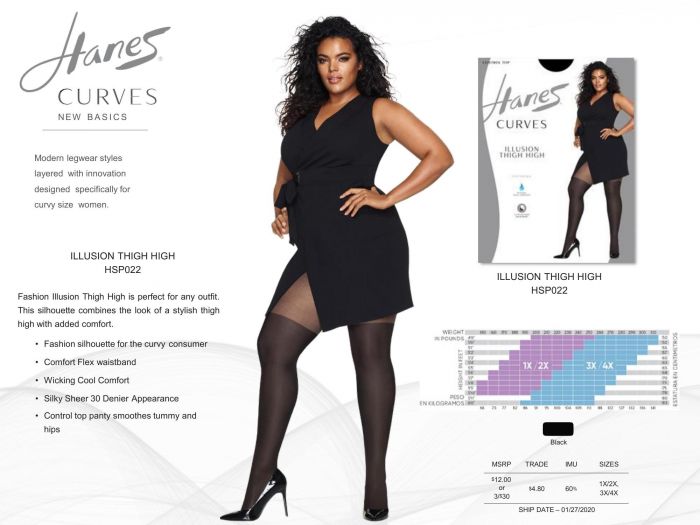 Hanes Hanes-ecatalog Legwear Spring 2020-11  Ecatalog Legwear Spring 2020 | Pantyhose Library