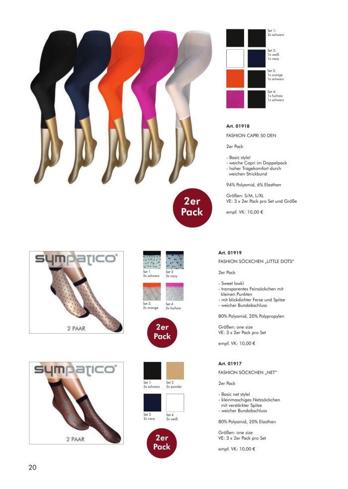 Sympatico Sympatico-katalog Fs 2020-20  Katalog Fs 2020 | Pantyhose Library