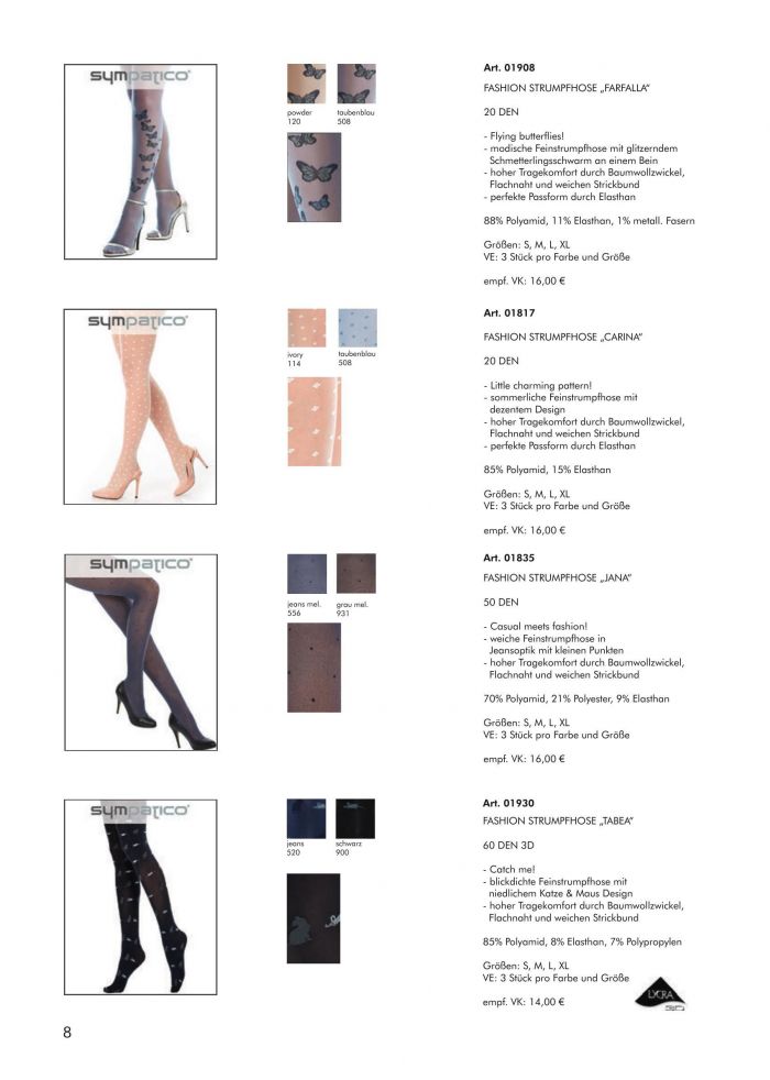 Sympatico Sympatico-katalog Fs 2020-8  Katalog Fs 2020 | Pantyhose Library