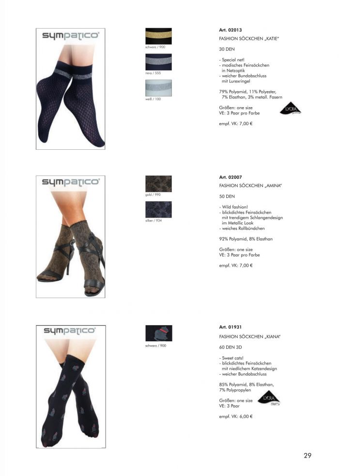 Sympatico Sympatico-katalog Fs 2020-29  Katalog Fs 2020 | Pantyhose Library