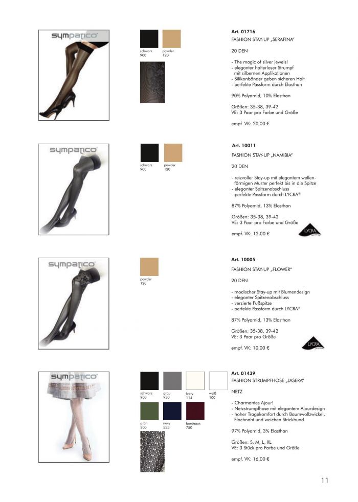 Sympatico Sympatico-katalog Fs 2020-11  Katalog Fs 2020 | Pantyhose Library