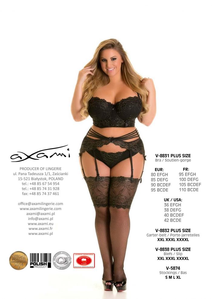 Axami Axami-catalogue Axami Collection Plus Size 2020-20  Catalogue Axami Collection Plus Size 2020 | Pantyhose Library