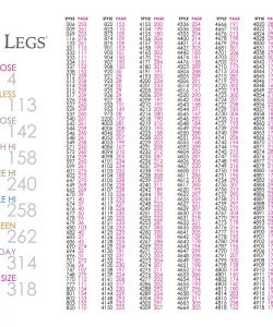 Music Legs - Hosiery Catalog 2019