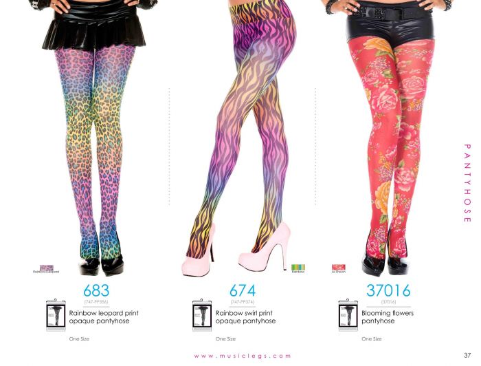 Music Legs Music Legs-hosiery Catalog 2019-37  Hosiery Catalog 2019 | Pantyhose Library