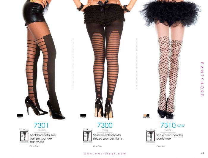 Music Legs Music Legs-hosiery Catalog 2019-45  Hosiery Catalog 2019 | Pantyhose Library