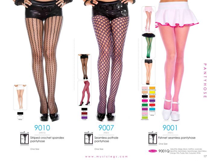 Music Legs Music Legs-hosiery Catalog 2019-17  Hosiery Catalog 2019 | Pantyhose Library