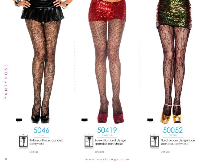 Music Legs Music Legs-hosiery Catalog 2019-8  Hosiery Catalog 2019 | Pantyhose Library