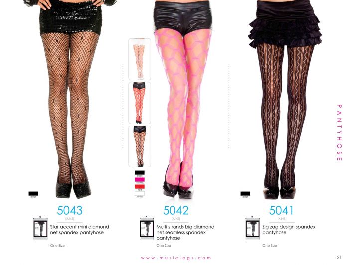 Music Legs Music Legs-hosiery Catalog 2019-21  Hosiery Catalog 2019 | Pantyhose Library