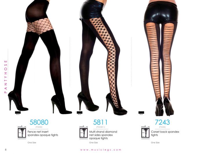 Music Legs Music Legs-hosiery Catalog 2019-6  Hosiery Catalog 2019 | Pantyhose Library