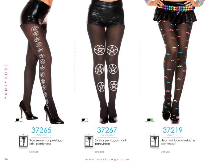 Music Legs Music Legs-hosiery Catalog 2019-34  Hosiery Catalog 2019 | Pantyhose Library