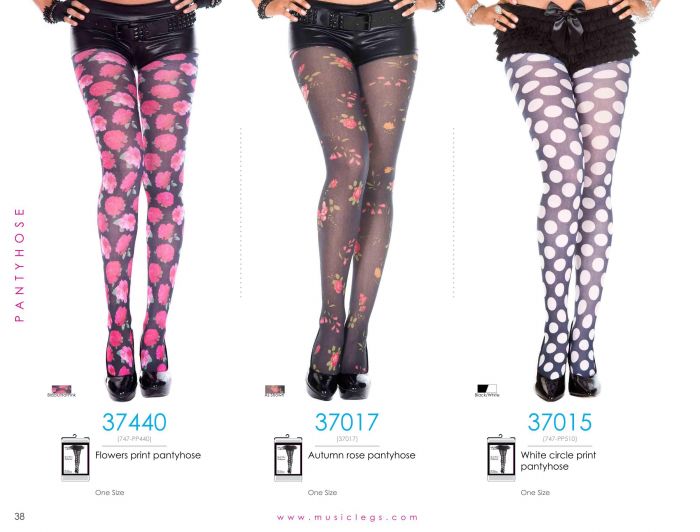 Music Legs Music Legs-hosiery Catalog 2019-38  Hosiery Catalog 2019 | Pantyhose Library