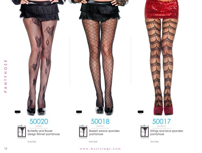 Music Legs Music Legs-hosiery Catalog 2019-12  Hosiery Catalog 2019 | Pantyhose Library