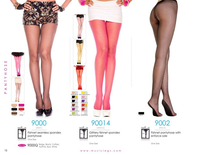 Music Legs Music Legs-hosiery Catalog 2019-18  Hosiery Catalog 2019 | Pantyhose Library