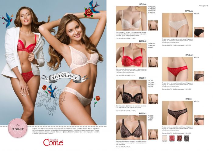 Conte Conte-lingerie 2018-7  Lingerie 2018 | Pantyhose Library