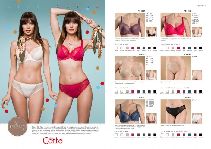 Conte Conte-lingerie 2018-12  Lingerie 2018 | Pantyhose Library