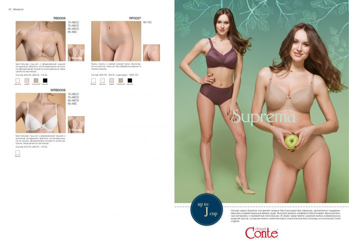 Conte Conte-lingerie 2018-10  Lingerie 2018 | Pantyhose Library