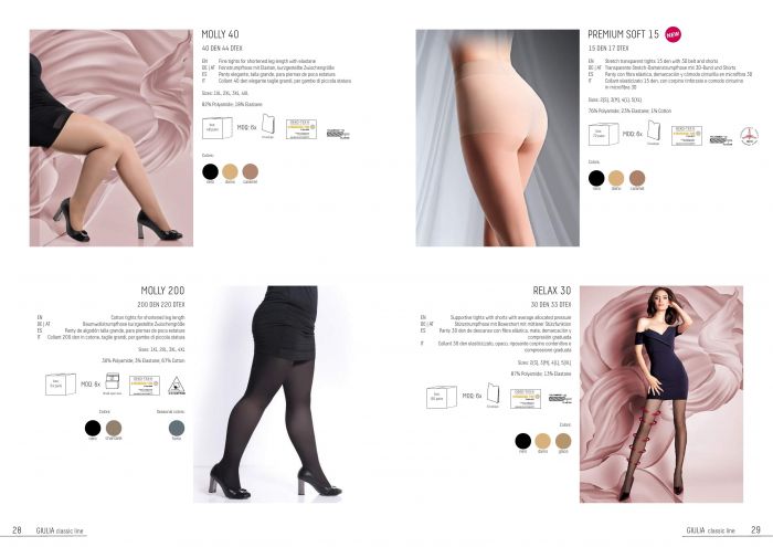 Giulia Giulia-catalogue Classic 2020 2021-15  Catalogue Classic 2020 2021 | Pantyhose Library