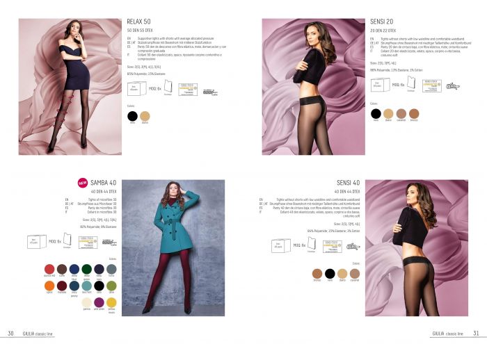 Giulia Giulia-catalogue Classic 2020 2021-16  Catalogue Classic 2020 2021 | Pantyhose Library