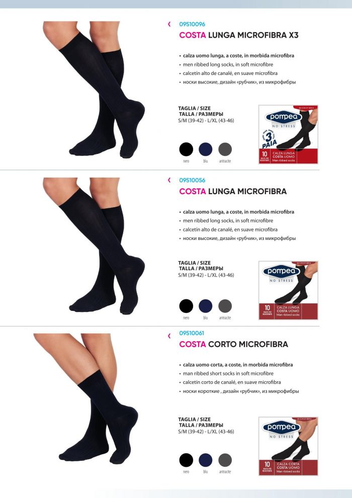 Pompea Pompea-catalogo Socks 2019 Collant-44  Catalogo Socks 2019 Collant | Pantyhose Library