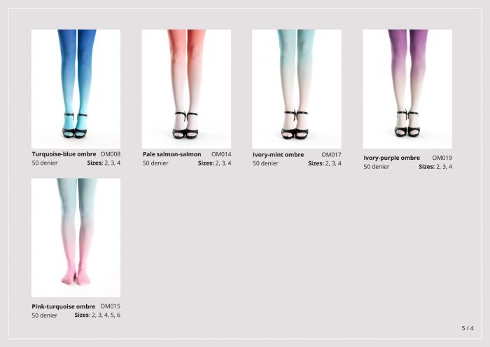 Virivee Virivee-ombre Tights 2018-4  Ombre Tights 2018 | Pantyhose Library