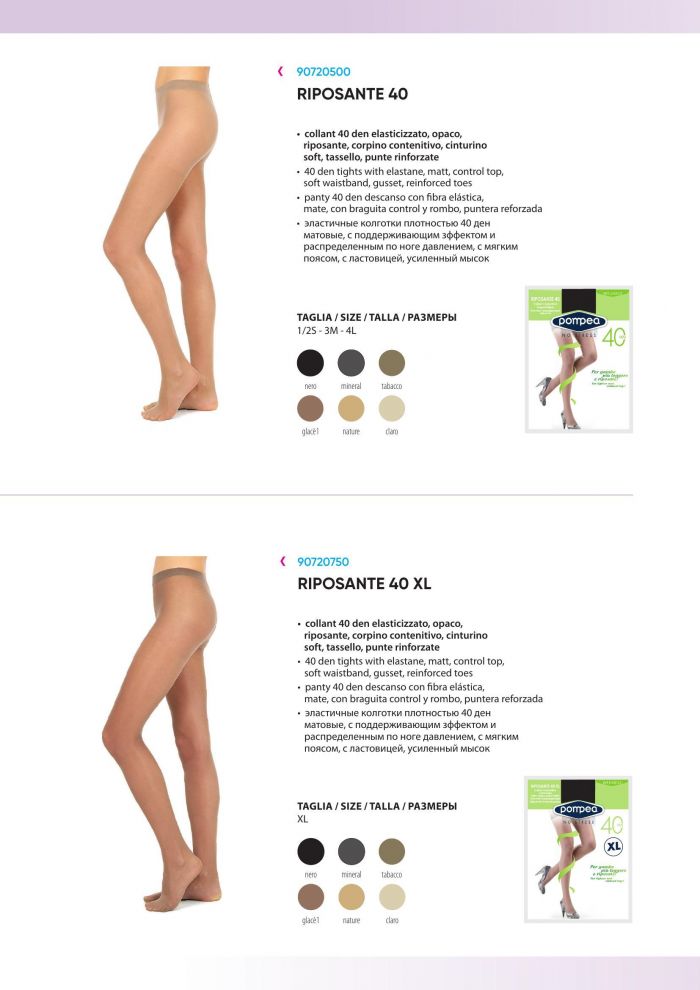 Pompea Pompea-catalogo Basic 2019 Collant-32  Catalogo Basic 2019 Collant | Pantyhose Library