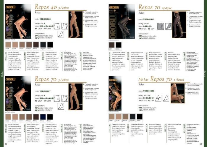 Oroblu Oroblu-basic 2012 Catalog-18  Basic 2012 Catalog | Pantyhose Library