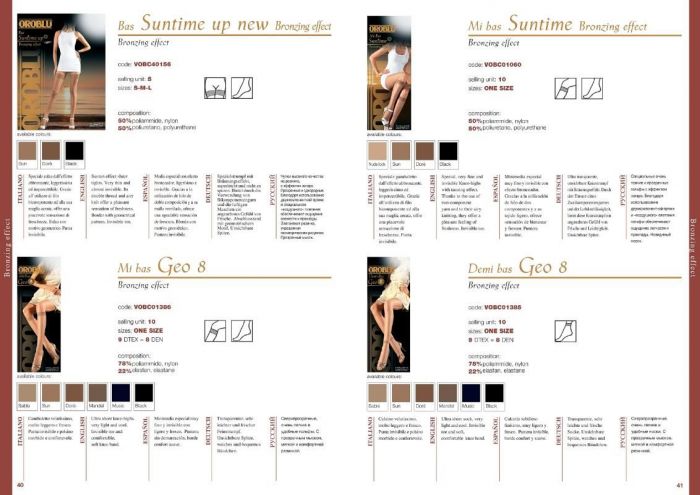 Oroblu Oroblu-basic 2012 Catalog-21  Basic 2012 Catalog | Pantyhose Library