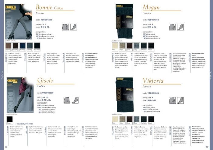 Oroblu Oroblu-basic 2012 Catalog-35  Basic 2012 Catalog | Pantyhose Library