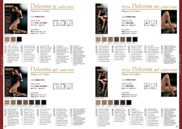 Oroblu Oroblu-basic 2012 Catalog-11  Basic 2012 Catalog | Pantyhose Library