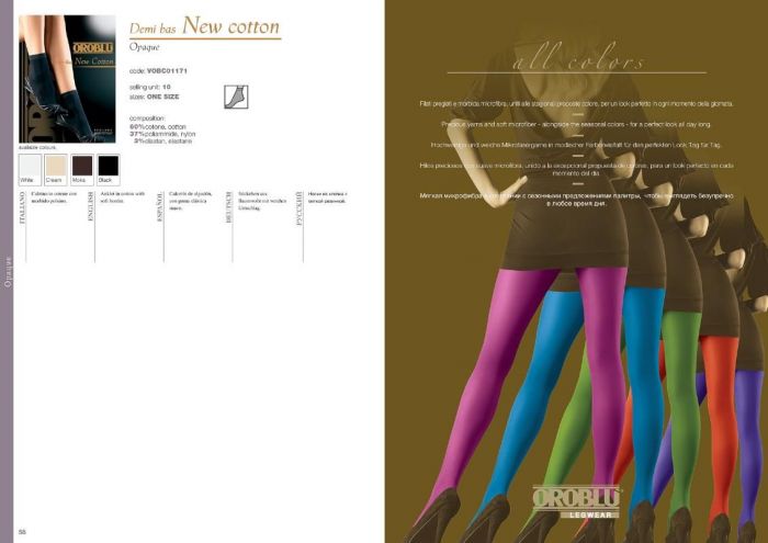 Oroblu Oroblu-basic 2012 Catalog-30  Basic 2012 Catalog | Pantyhose Library