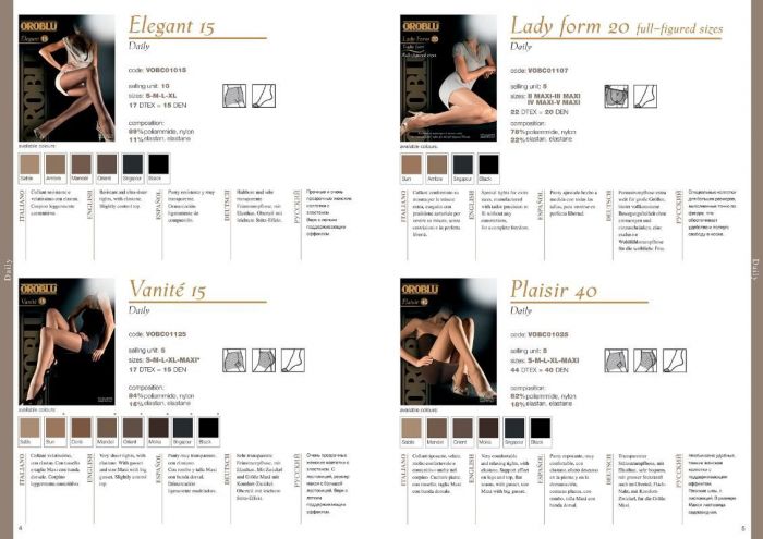 Oroblu Oroblu-basic 2012 Catalog-3  Basic 2012 Catalog | Pantyhose Library