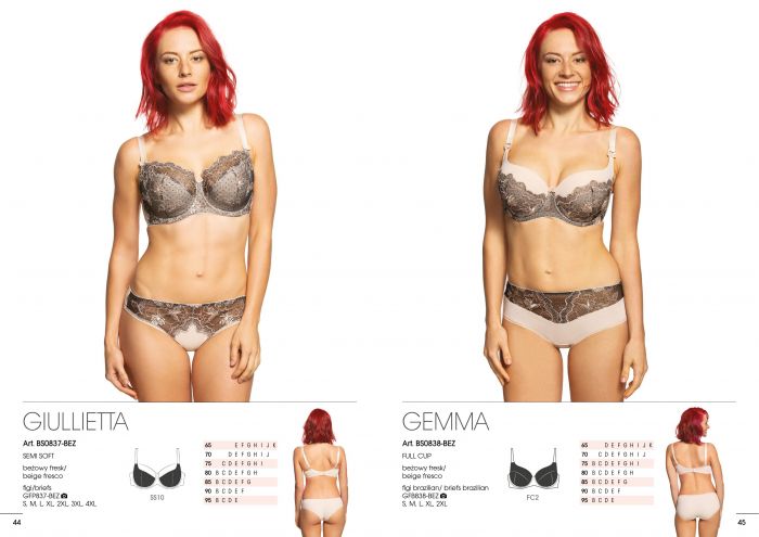 Gaia Lingerie Gaia Lingerie-spring Summer 2019-23  Spring Summer 2019 | Pantyhose Library