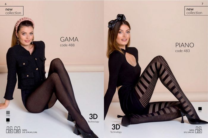 Gabriella Gabriella-fashion Collection Fw 2021 2022-4  Fashion Collection Fw 2021 2022 | Pantyhose Library