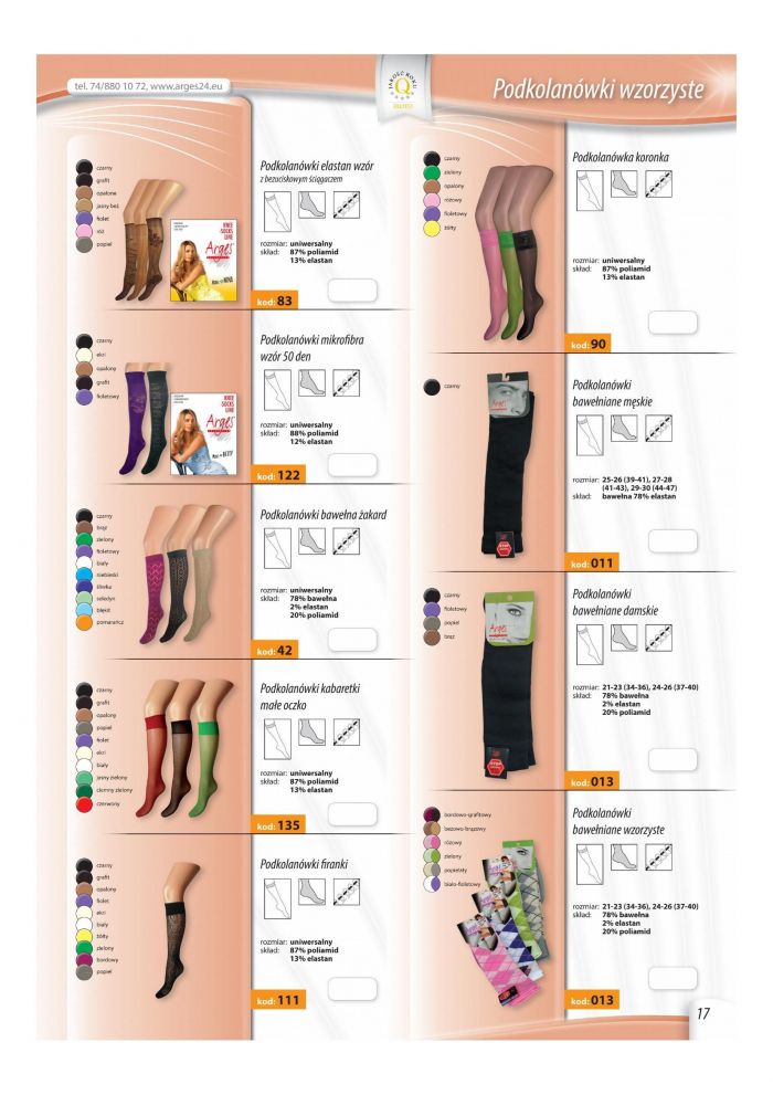 Arges Arges-katalog Rajstop 2021-17  Katalog Rajstop 2021 | Pantyhose Library