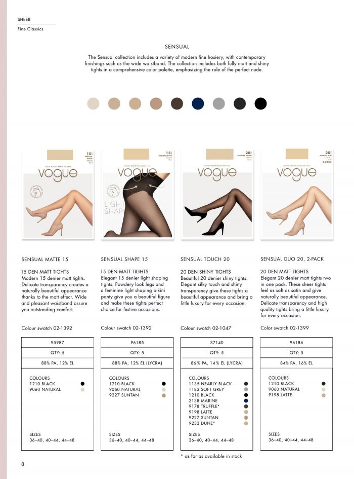 Vogue Vogue-spring Summer 2021catalogue-10  Spring Summer 2021Catalogue | Pantyhose Library