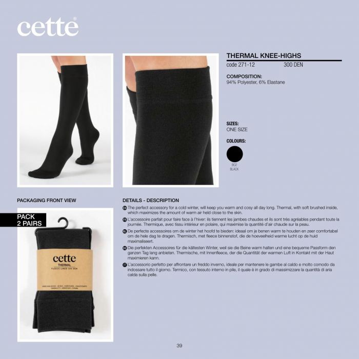 Cette Cette-catalogo Cette 2022 2023-39  Catalogo Cette 2022 2023 | Pantyhose Library