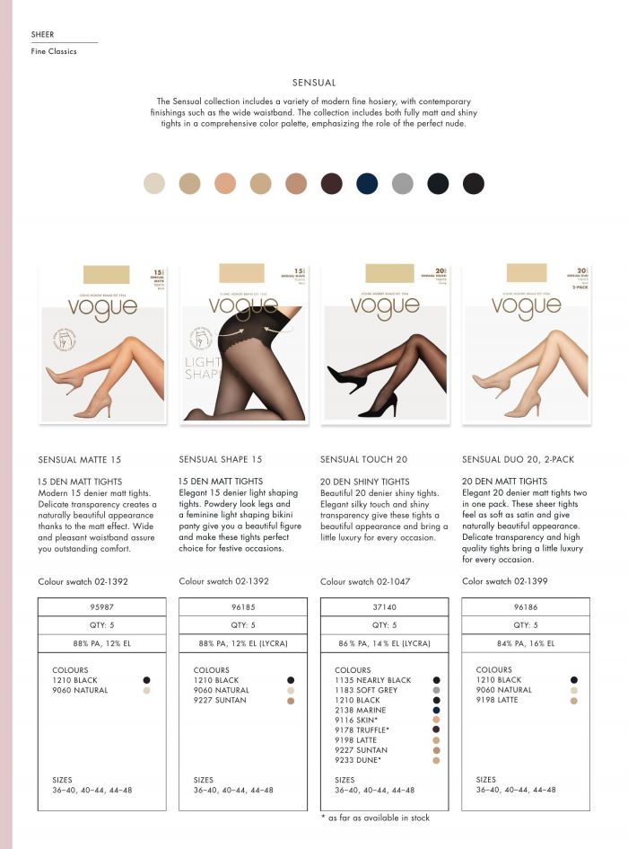 Vogue Vogue-spring Summer 2022-4  Spring Summer 2022 | Pantyhose Library