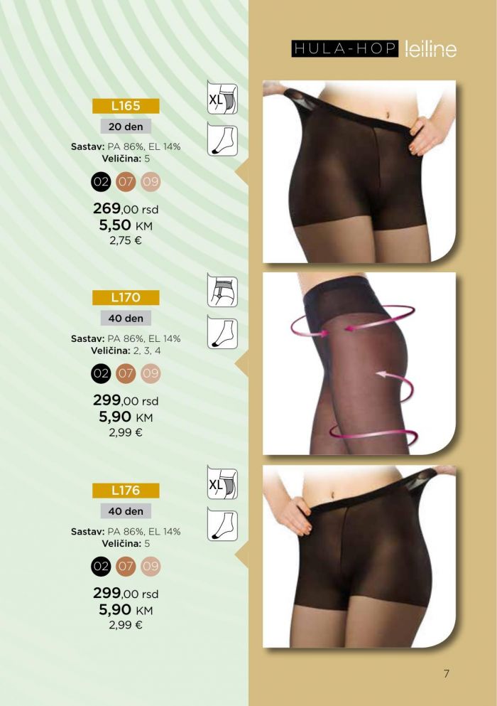 Leiline Leiline-katalog 2019 Jesen Zima-7  Katalog 2019 Jesen Zima | Pantyhose Library