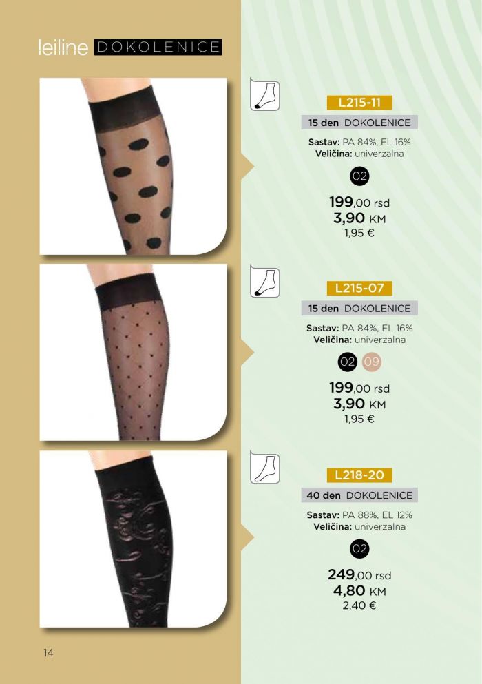 Leiline Leiline-katalog 2019 Jesen Zima-14  Katalog 2019 Jesen Zima | Pantyhose Library