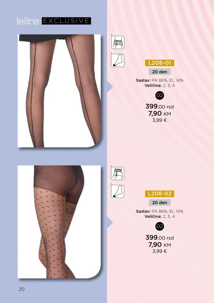 Leiline Leiline-katalog 2019 Jesen Zima-20  Katalog 2019 Jesen Zima | Pantyhose Library