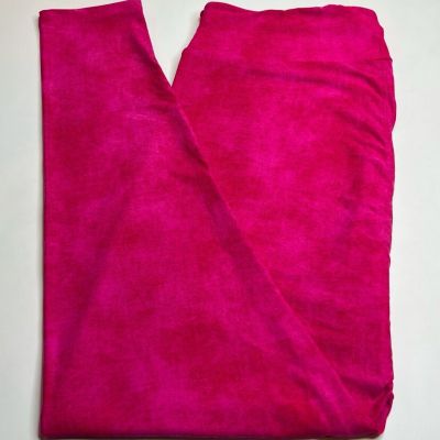 NEW LuLaRoe TC2 Leggings HOT PINK Bubblegum SUBTLE Burlap TIE DYE Knit Linen