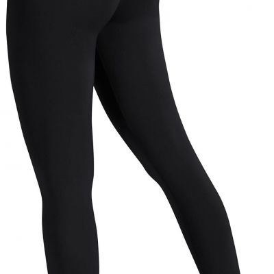 Sunzel Scrunch Butt Lifting Leggings for Women High Medium, Plain Black