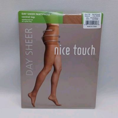 Sears Day Sheer Pantyhose Nice Touch Natural Size CD