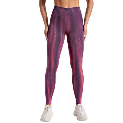 Ladies Leggings High Waist Yoga Pants Women Stretch Workout Tie Dye Bottoms