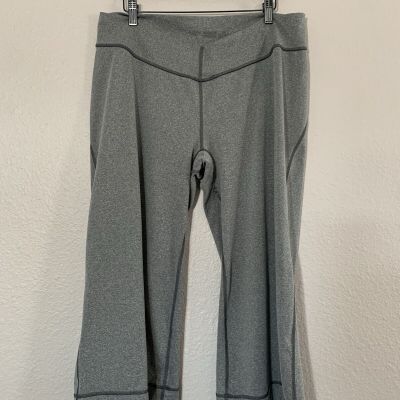 Arcteryx Women’s Plus Gray Cropped Stretch Capri Hiking Running Pants Size 2X