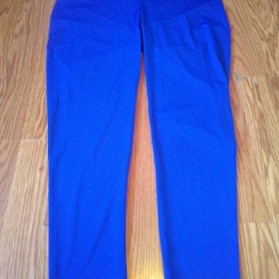 New Look Sport Butt-Scrunch Textured Honeycomb Waffle Blue Leggings Size 3X