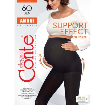 Conte Tights Amore 60 Den Maternity Support Effect Microfiber Women Pantyhose